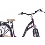 Mestský bicykel 28 Fuzlu Nevada S-3 Fialová